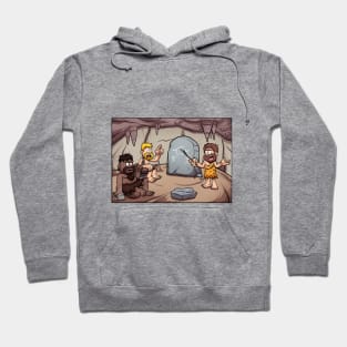 Cavemen Learning Hoodie